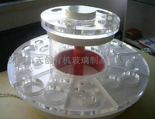 【有机玻璃旋转展示架】让你的美更上一层楼！