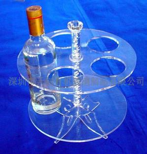 【亚克力酒架】-外观新颖美观!